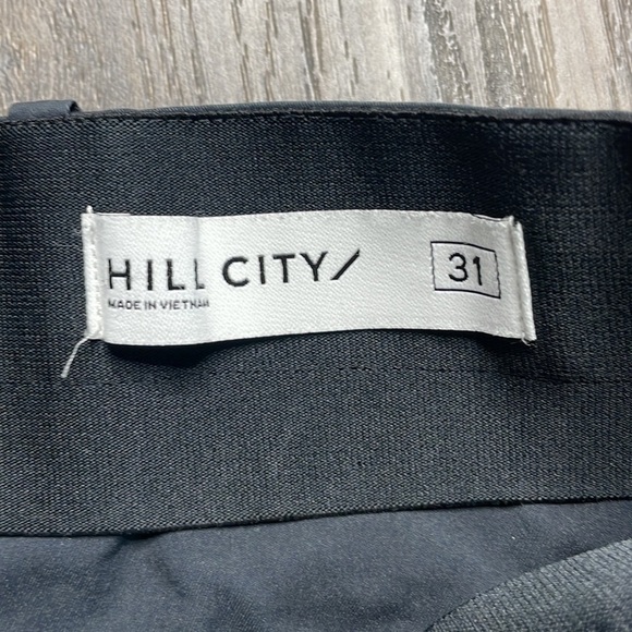 Hill City Mens Black Everyday Tech Short, performance Short, size 31 - Picture 2 of 11